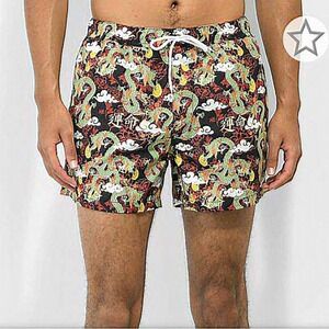 Empyre Ollie‎ Dragon Black Board Shorts from Size Men's XL